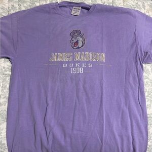 James Madison Dukes Women's Purple Tee